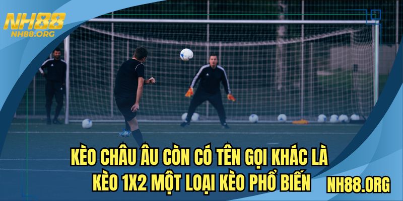 Kèo Châu Âu còn có tên gọi khác là kèo 1x2 một loại kèo phổ biến