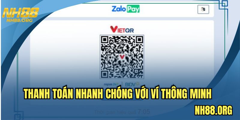 Cách nạp tiền NH88 siêu nhanh bằng ví tiền thông minh