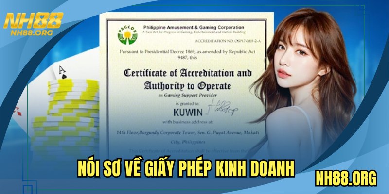 Nói sơ về giấy phép kinh doanh